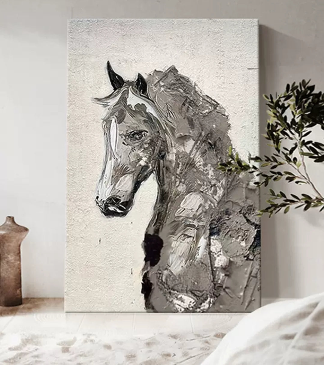 Onlookers Art | Oil Painting | Horse SpeedO Oil Painting