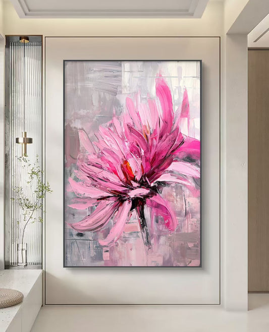 Onlookers Art | Oil Painting | Poppy Blossom Oil Painting