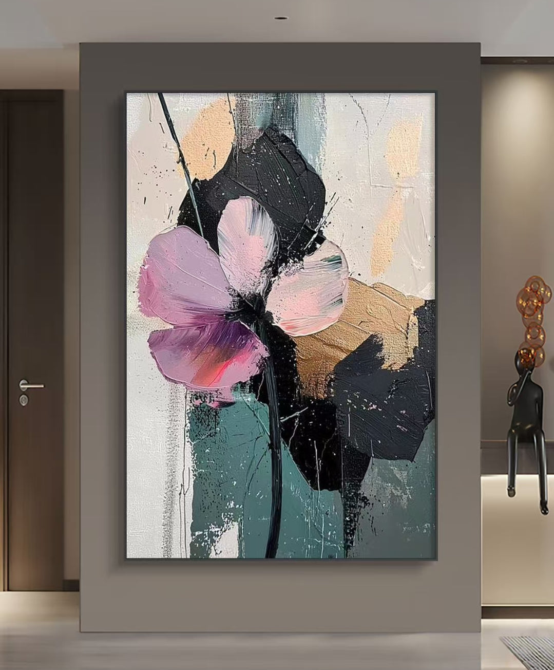 Onlookers Art | Oil Painting | Kaori Abstract Oil Painting