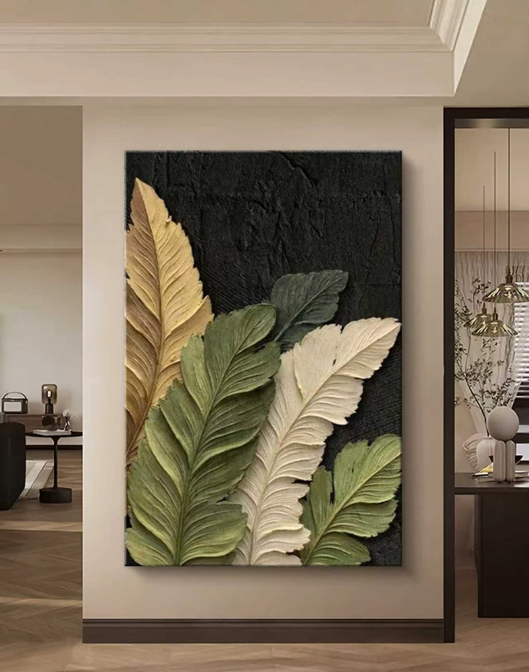 Eternal Leaves Oil Painting