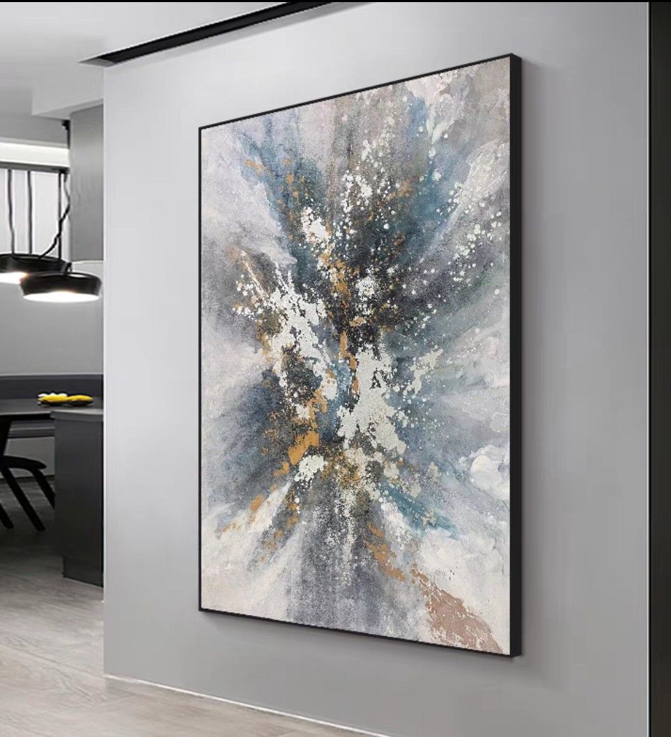 Onlookers Art | Oil Painting | SagE Abstract Oil Painting