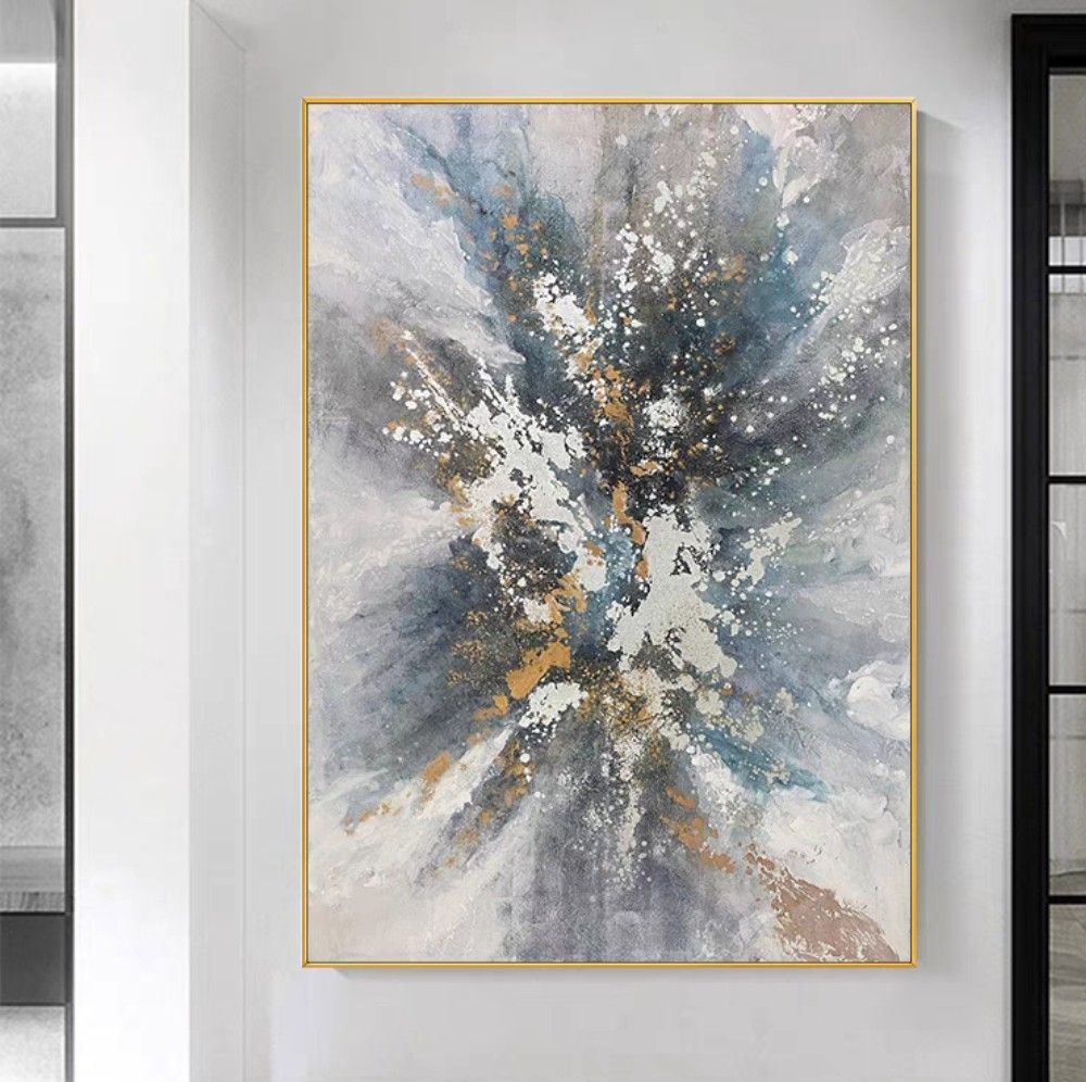 Onlookers Art | Oil Painting | SagE Abstract Oil Painting
