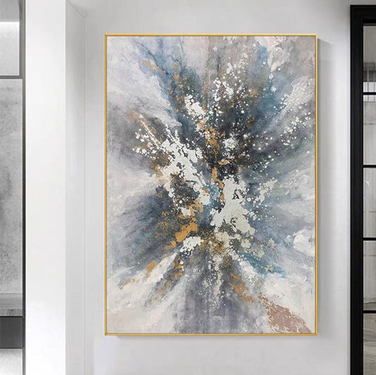 Onlookers Art | Oil Painting | SagE Abstract Oil Painting