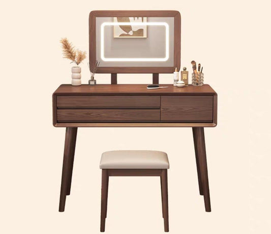 SanTa Solid Wood Vanity Dressing Table