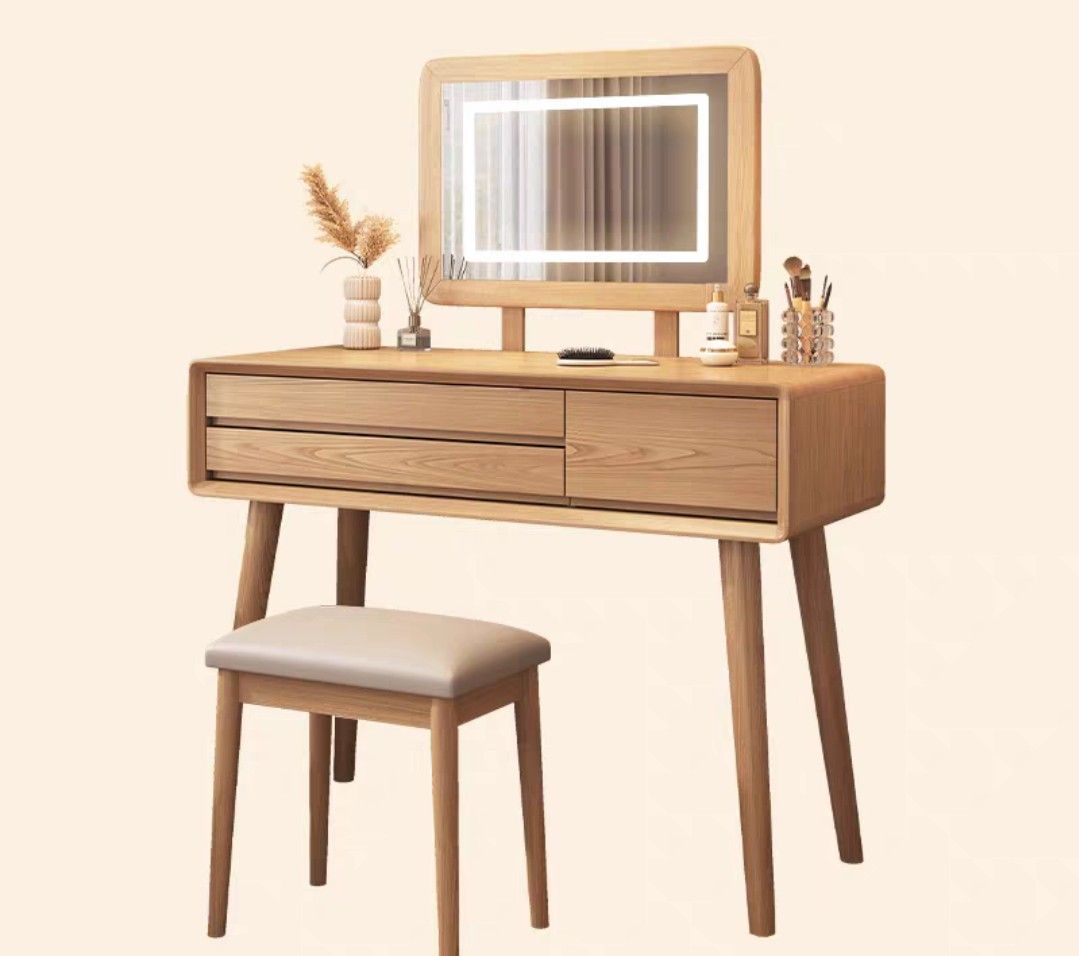 SanTa Solid Wood Vanity Dressing Table