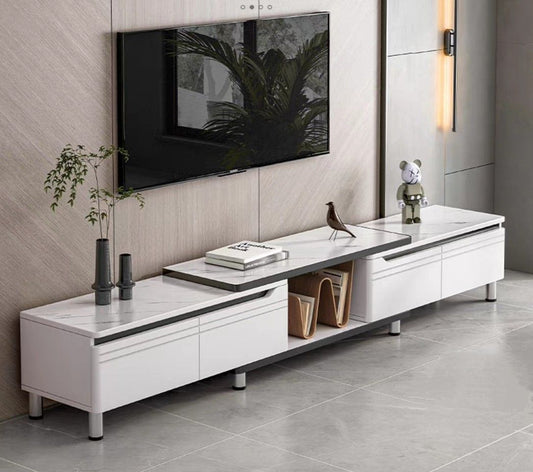 SaQ Extendable TV Console