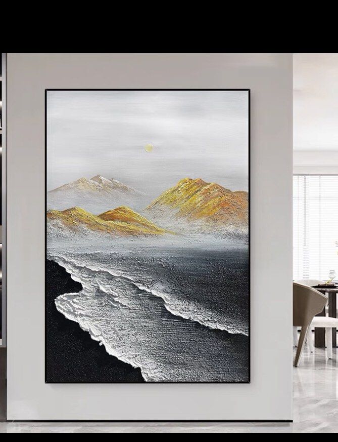 Onlookers Art | Oil Painting | seawaVe Oil painting