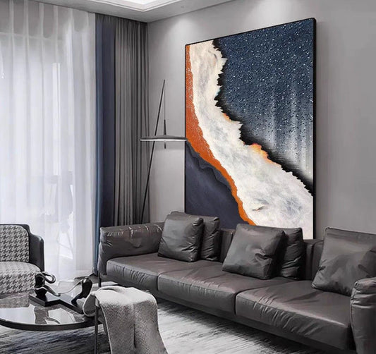 Onlookers Art | Oil Painting | ShAnZ Abstract Oil Painting