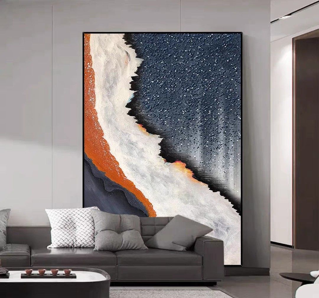 Onlookers Art | Oil Painting | ShAnZ Abstract Oil Painting