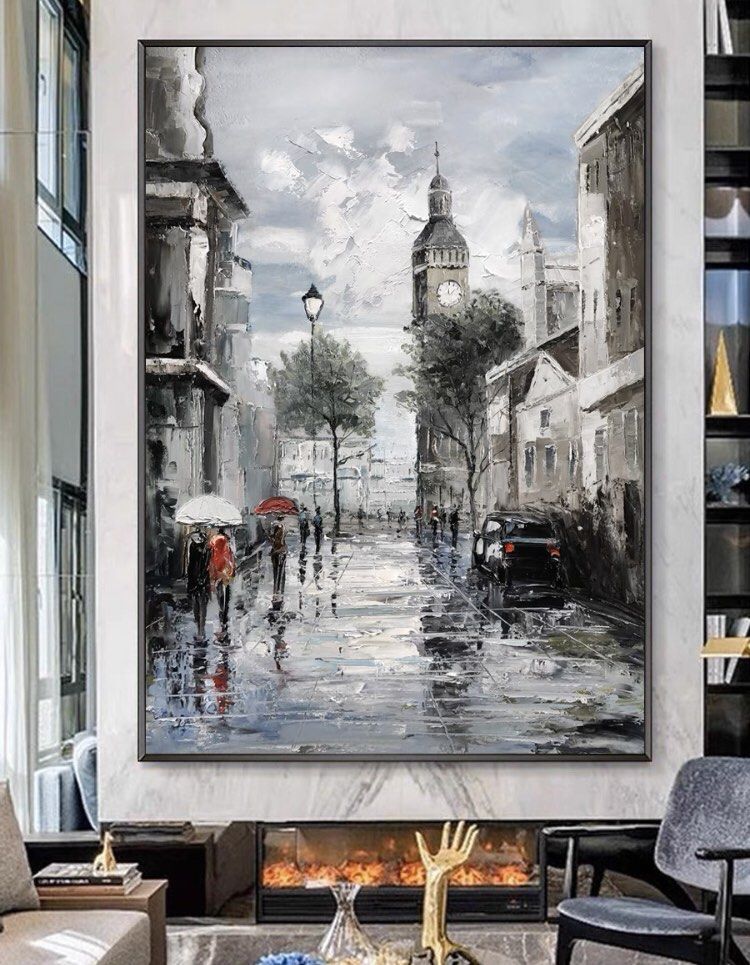 Onlookers Art | Oil Painting | SkytA Oil Painting