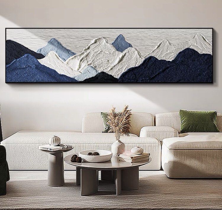 Onlookers Art | Unique Art | SnOw Mountain Sandstone Art