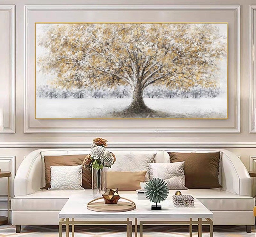 Onlookers Art | Oil Painting | SnoW TreE Oil Painting