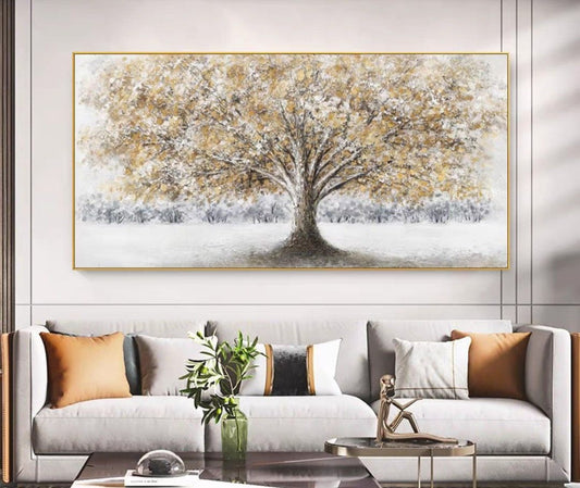 Onlookers Art | Oil Painting | SnoW TreE Oil Painting