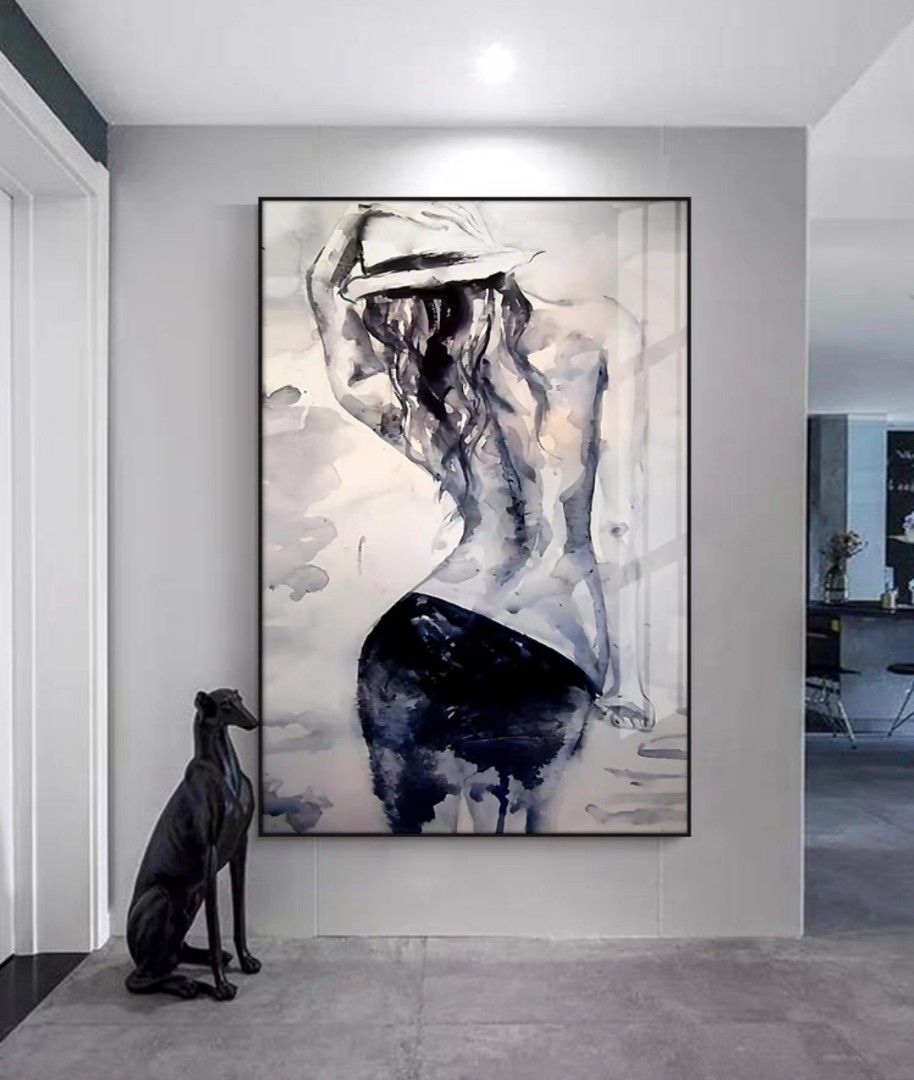 Onlookers Art | Oil Painting | SOniA Lady Oil Painting