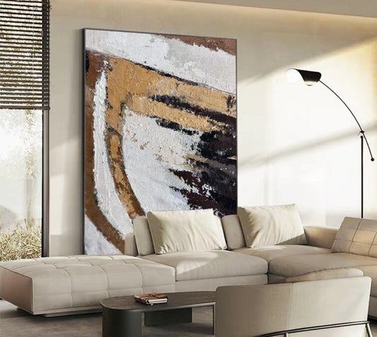 Onlookers Art | Oil Painting | StewarD Abstract Oil Painting