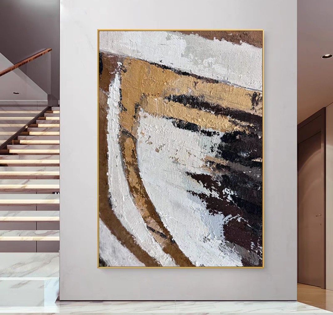 Onlookers Art | Oil Painting | StewarD Abstract Oil Painting