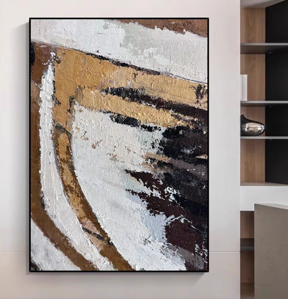 Onlookers Art | Oil Painting | StewarD Abstract Oil Painting