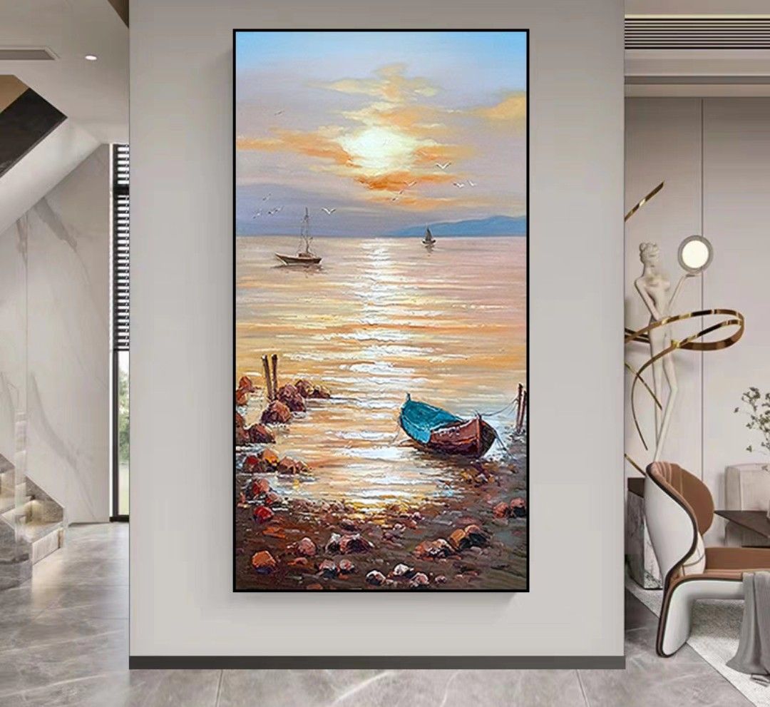 Onlookers Art | Oil Painting | SunriseY Oil Painting