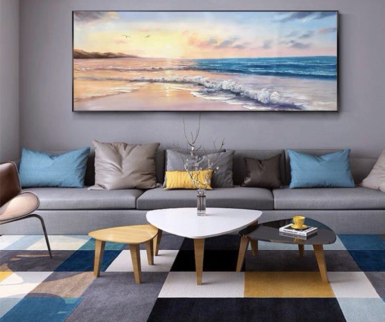 Onlookers Art | Oil Painting | SunseT sOnaTa Oil painting