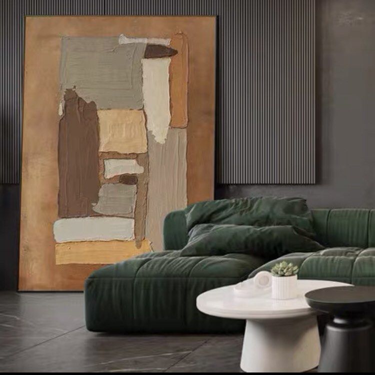 Onlookers Art | Oil Painting | tEdoSx Abstract Oil Painting