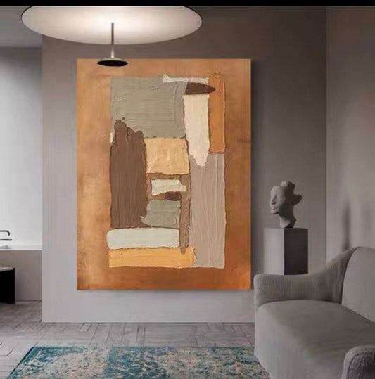 Onlookers Art | Oil Painting | tEdoSx Abstract Oil Painting