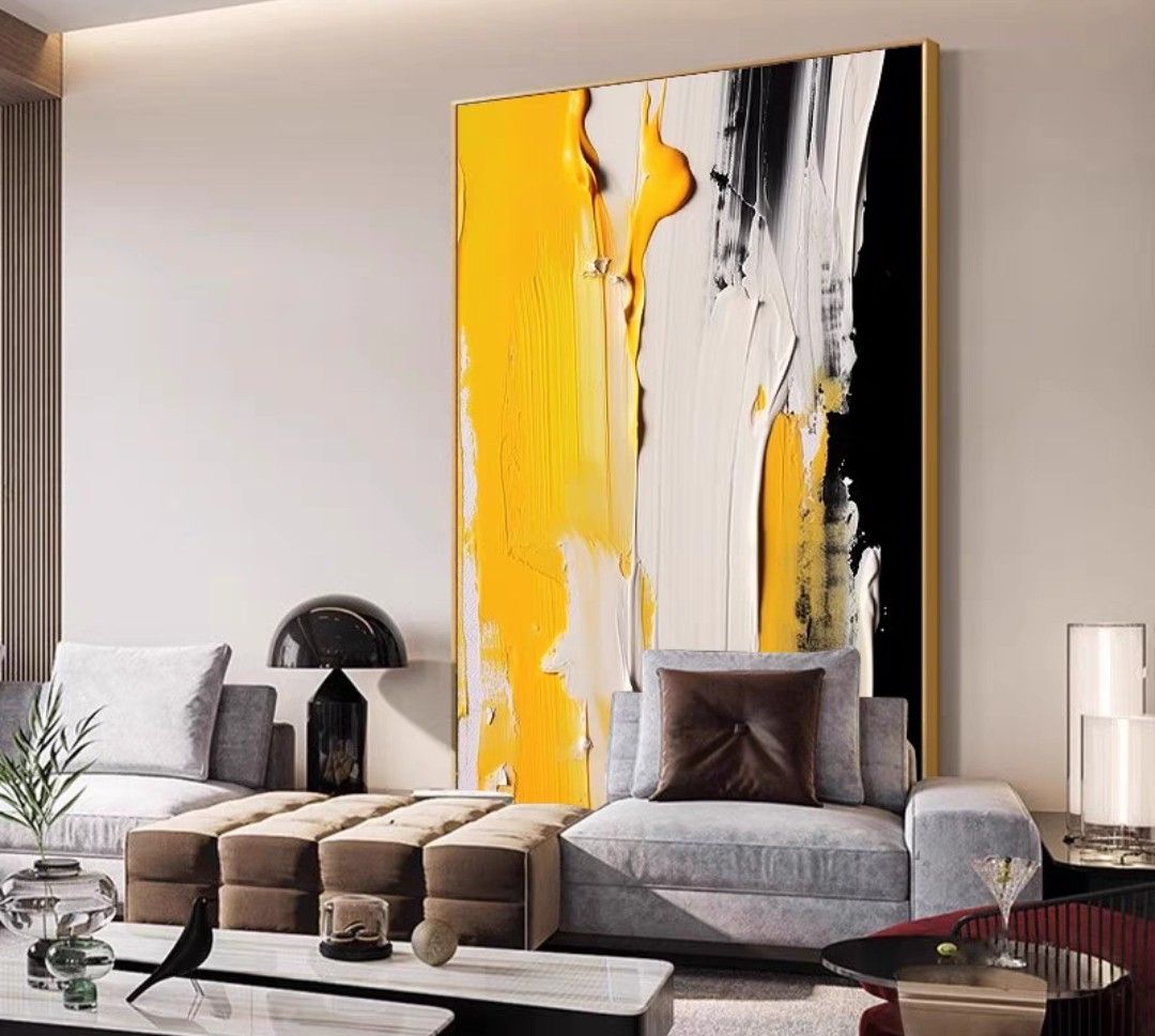 Onlookers Art | Oil Painting | TeEyL Abstract Oil Painting