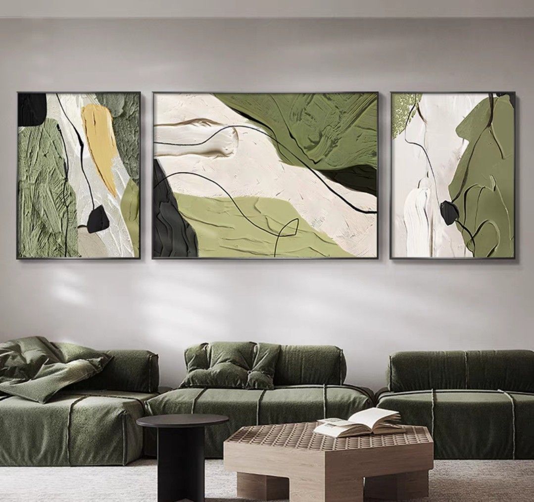 Onlookers Art | Unique Art | ThrEeA Abstract Oil Painting