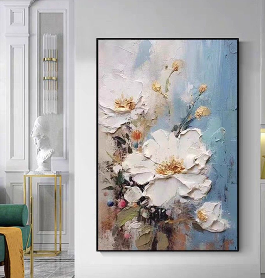 Onlookers Art | Oil Painting | TiaNarA Flower Oil Painting