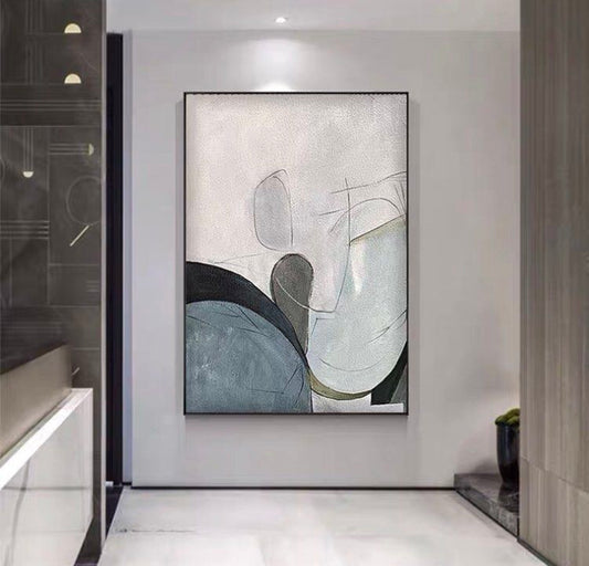 Onlookers Art | Oil Painting | TItIs Abstract Oil Painting