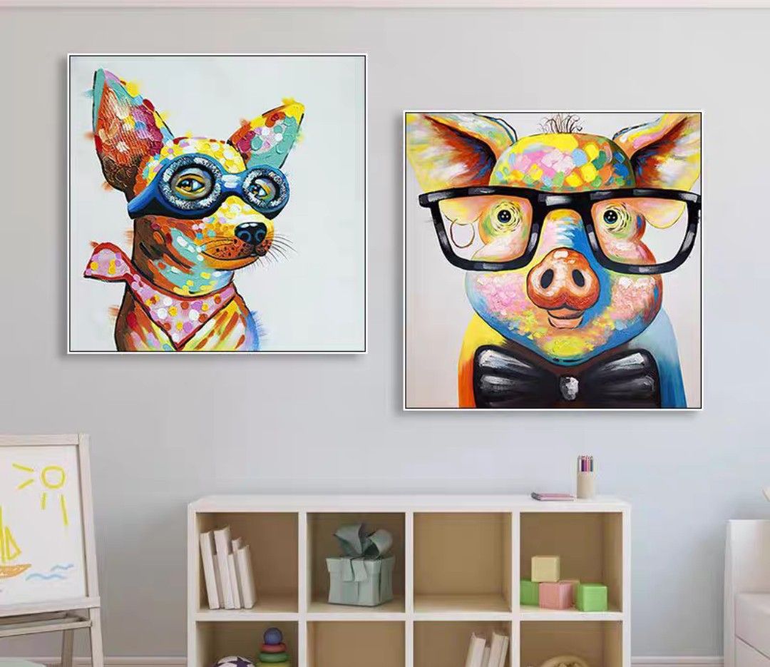 Onlookers Art | Oil Painting | Twelve Zodiac Oil Painting