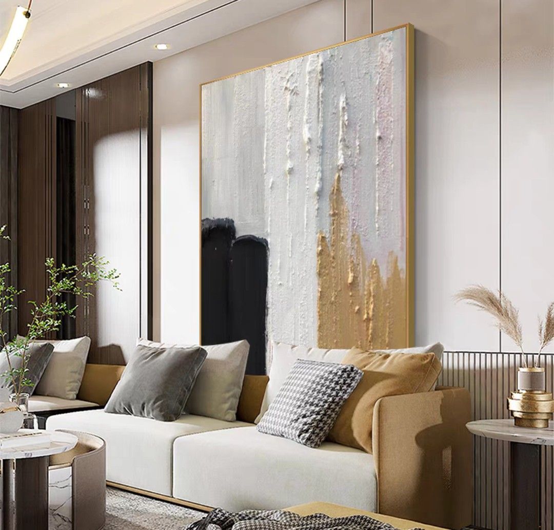 Onlookers Art | Oil Painting | TyRa Abstract Oil Painting