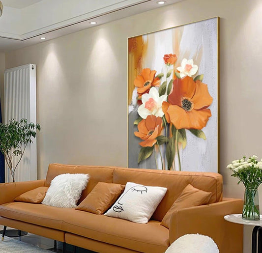 Onlookers Art | Oil Painting | VaNeSa Flower Oil Painting