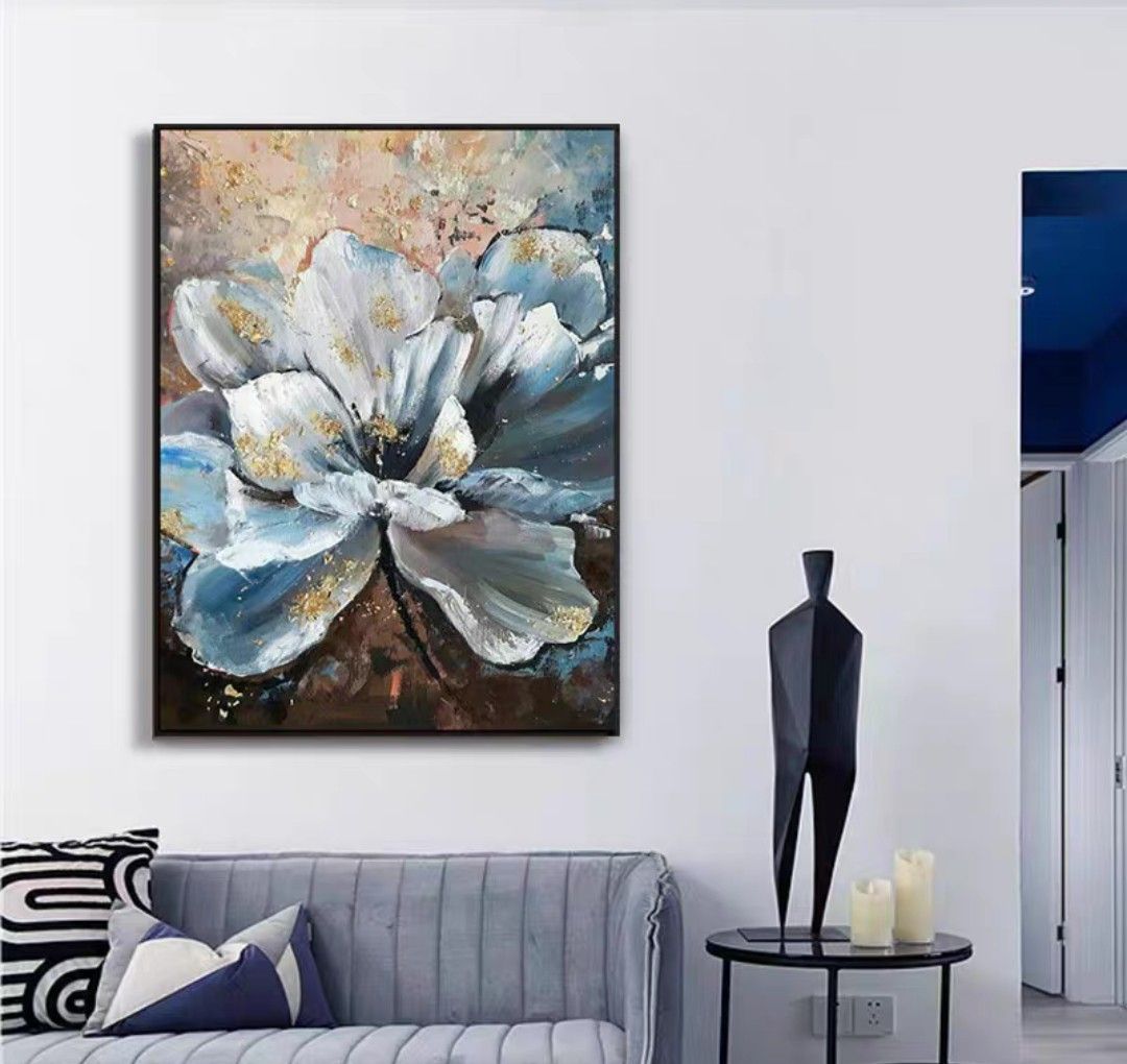 Onlookers Art | Oil Painting | VivaX Flower Oil Painting