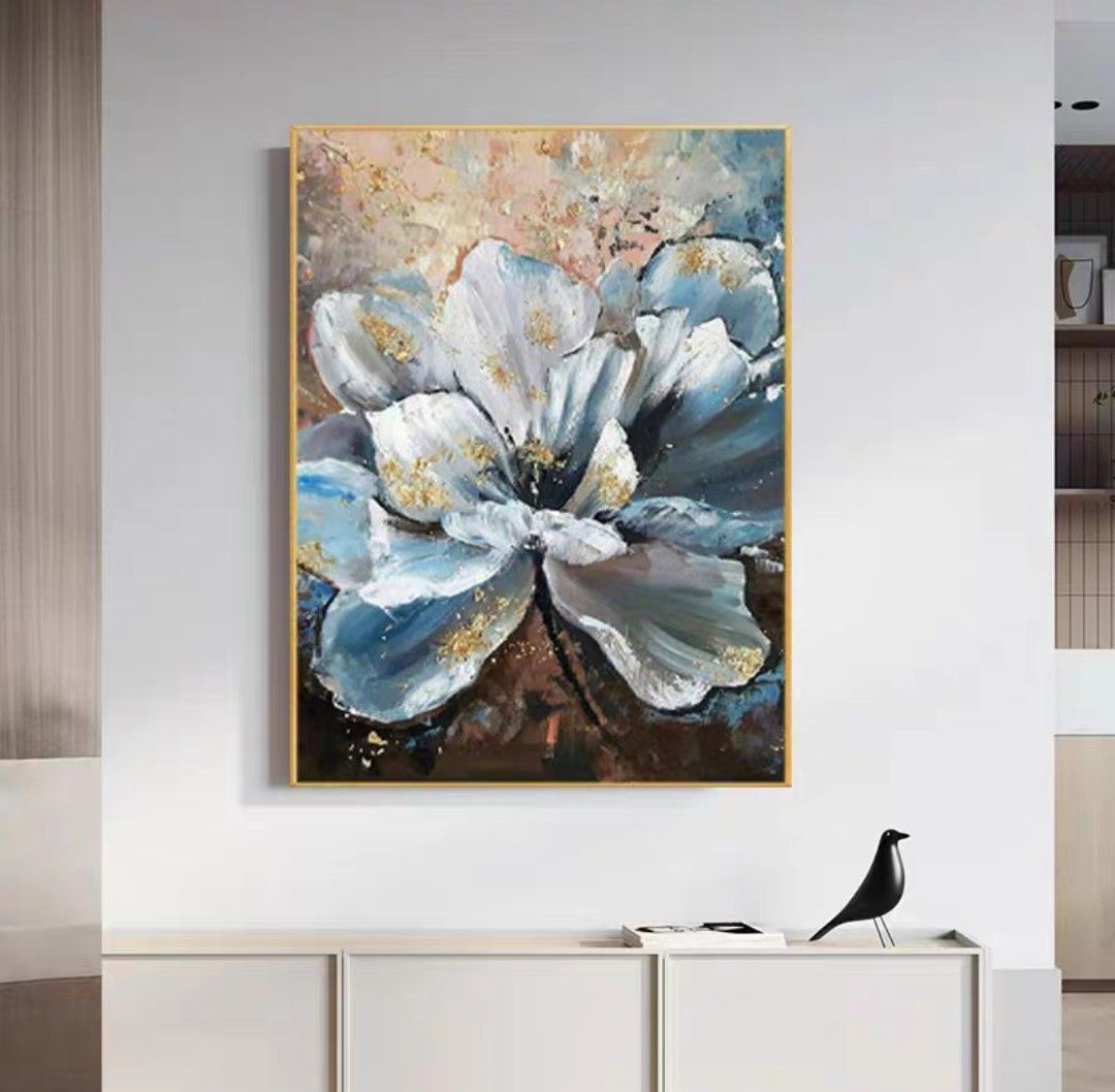 Onlookers Art | Oil Painting | VivaX Flower Oil Painting