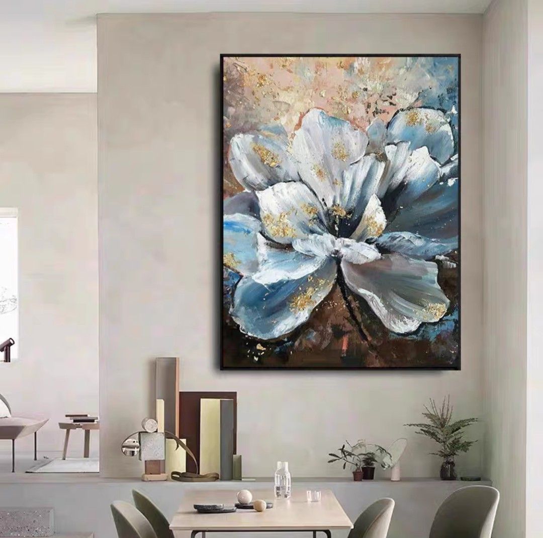 Onlookers Art | Oil Painting | VivaX Flower Oil Painting