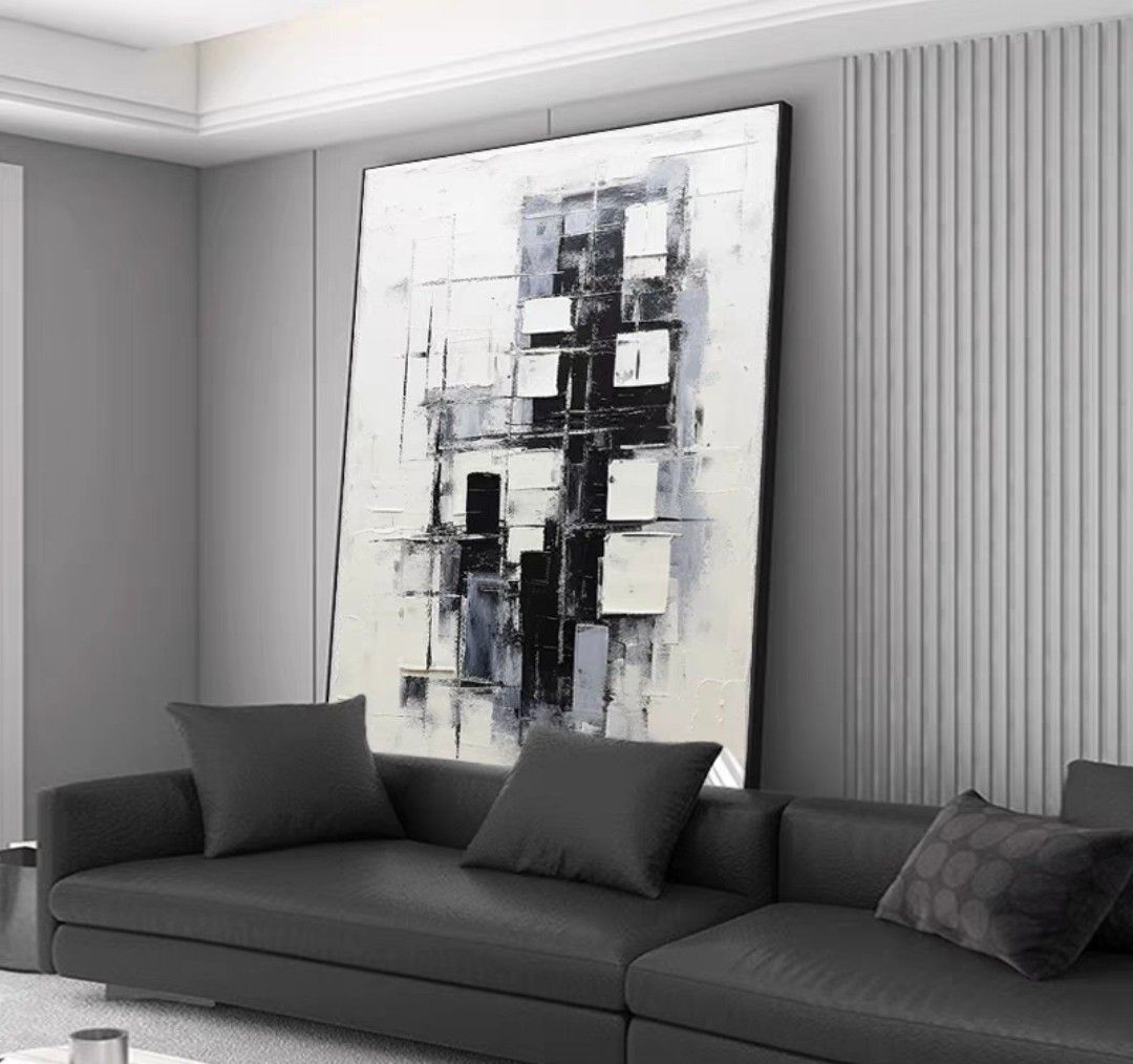 Onlookers Art | Oil Painting | WeKaSa Abstract Oil painting