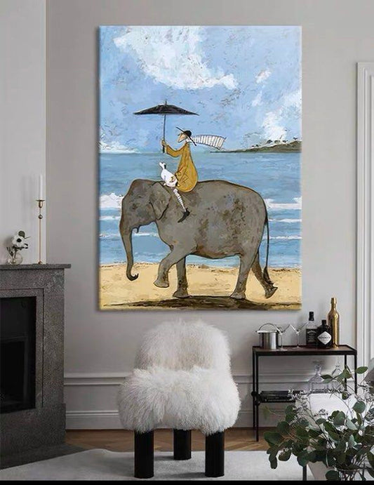 Onlookers Art | Oil Painting | WeSaZ Oil painting