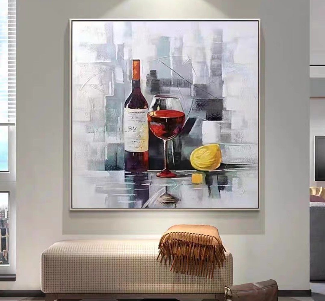 Onlookers Art | Oil Painting | WinE Oil Painting