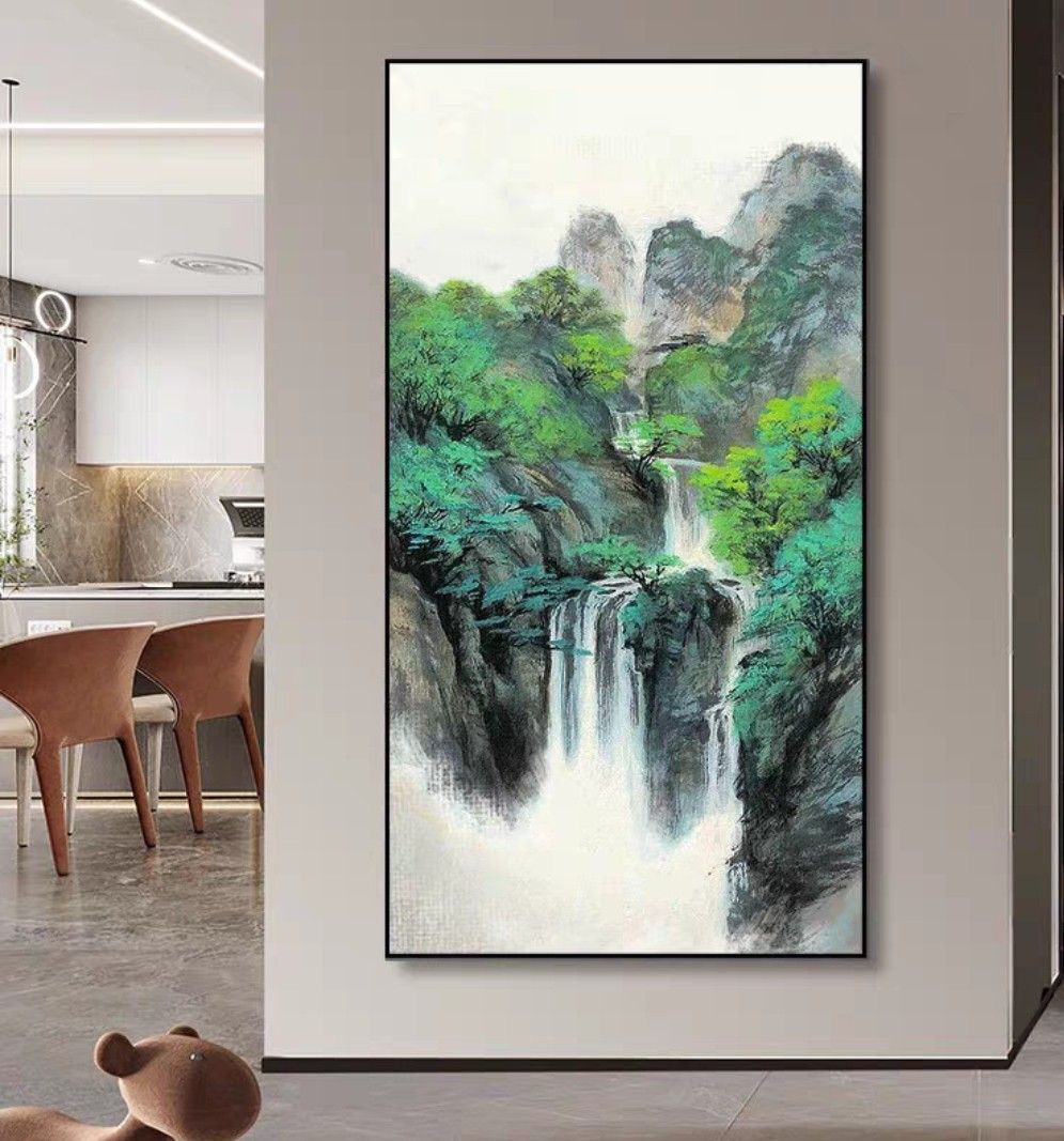 Onlookers Art | Oil Painting | YamA Mountain Oil Painting