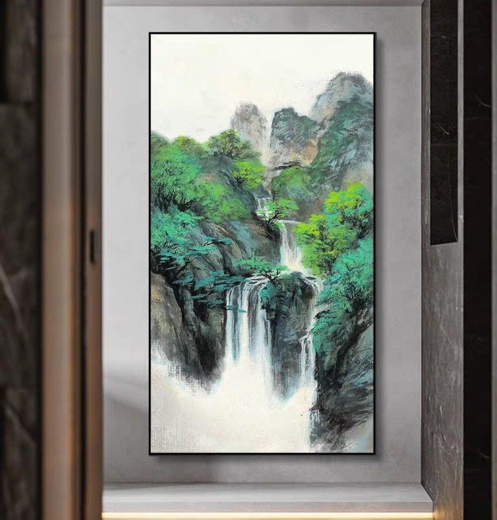 Onlookers Art | Oil Painting | YamA Mountain Oil Painting