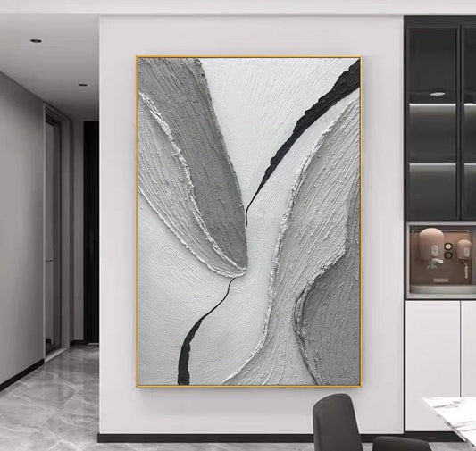 Onlookers Art | Oil Painting | XiAnn Abstract Oil Painting