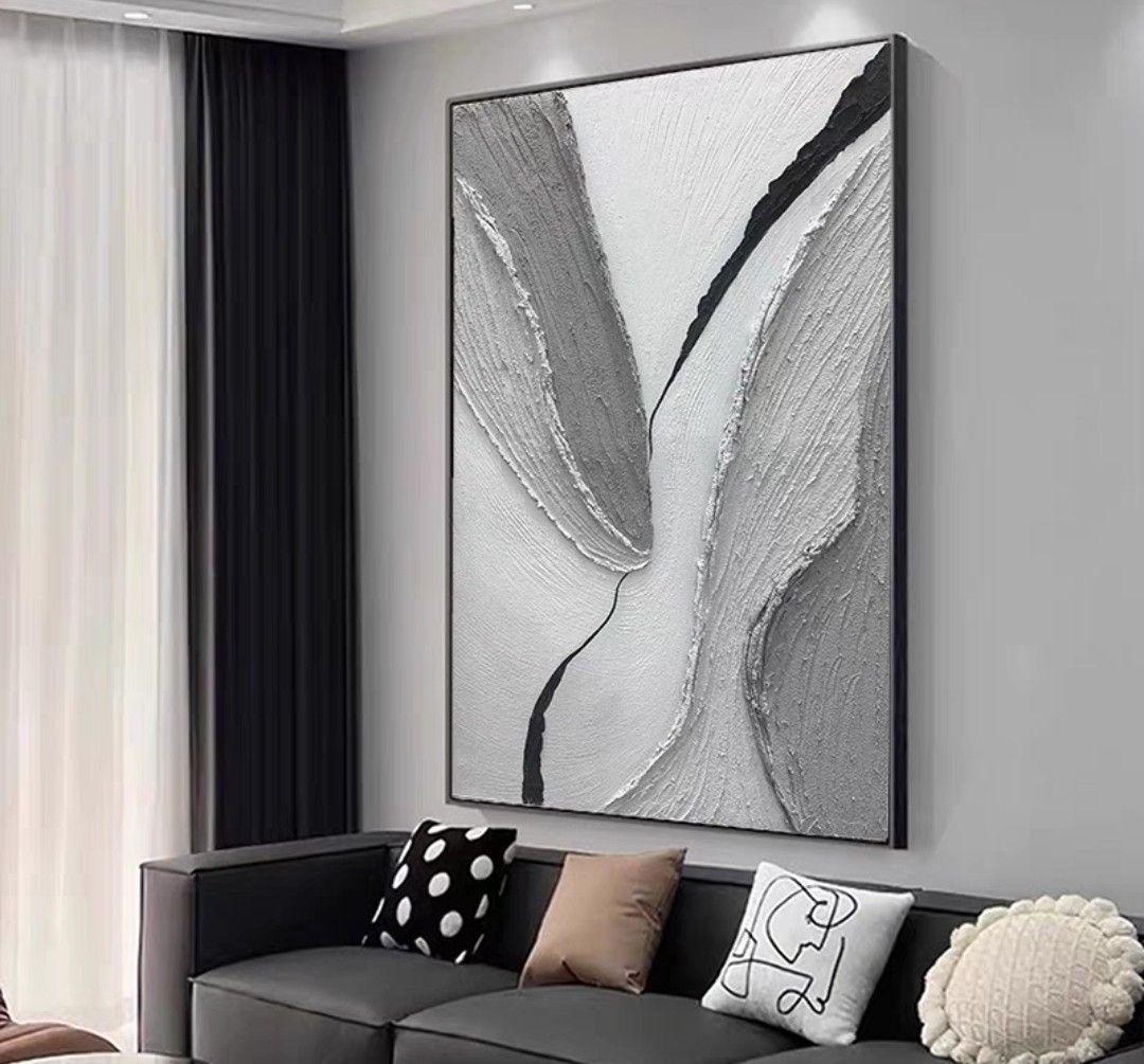 Onlookers Art | Oil Painting | XiAnn Abstract Oil Painting