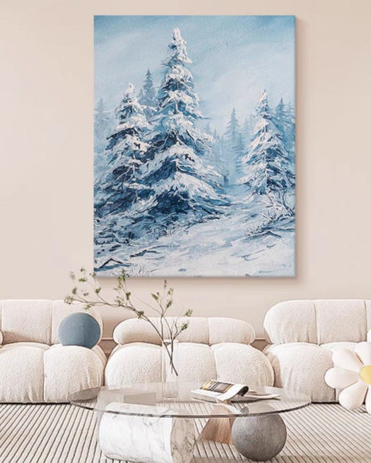 Onlookers Art | Oil Painting | XmAS Oil Painting