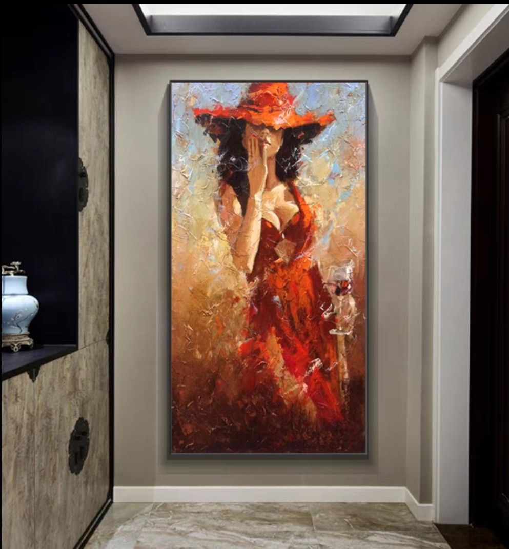 Onlookers Art | Oil Painting | YaLettE LaDy Oil Painting