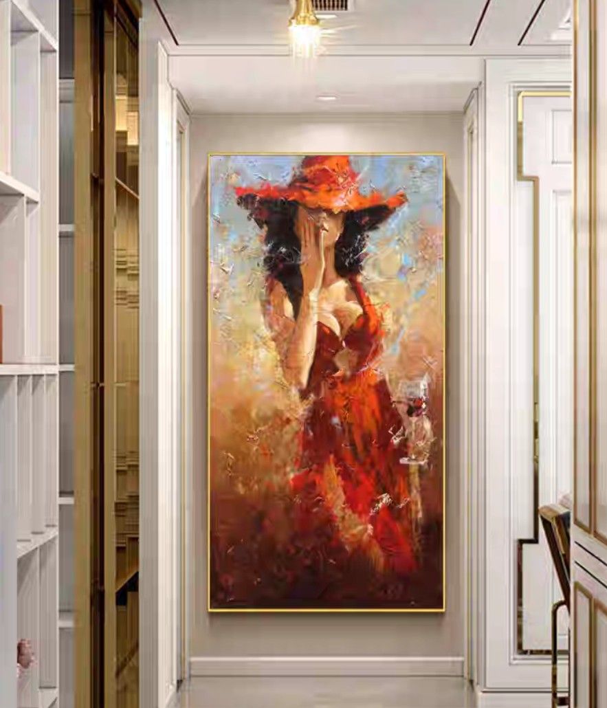 Onlookers Art | Oil Painting | YaLettE LaDy Oil Painting