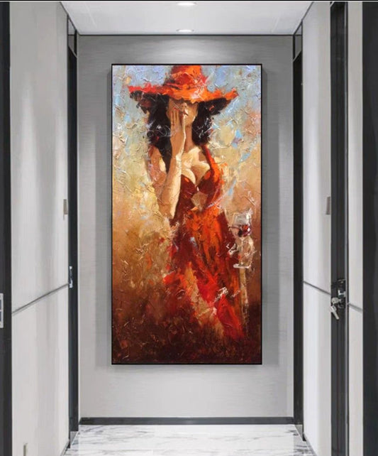 Onlookers Art | Oil Painting | YaLettE LaDy Oil Painting