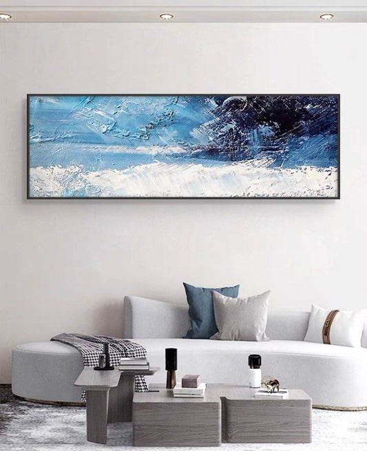 Onlookers Art | Oil Painting | ZanN Abstract Oil Painting