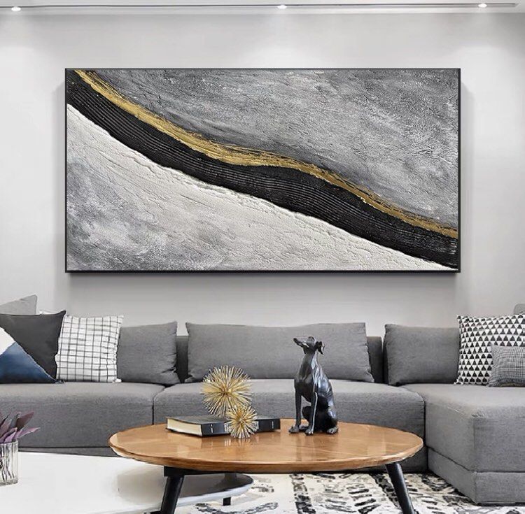 Onlookers Art | Oil Painting | ZaNna Abstract Oil Painting