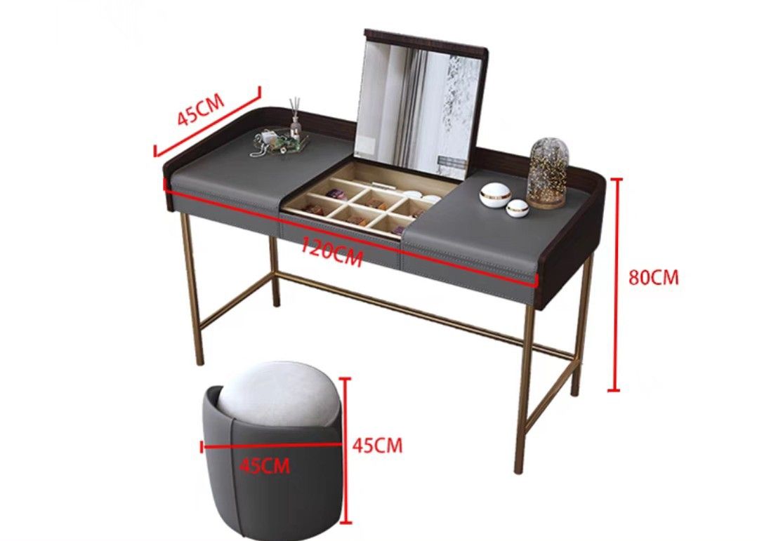 ZoEx バニティ ドレッシング テーブル