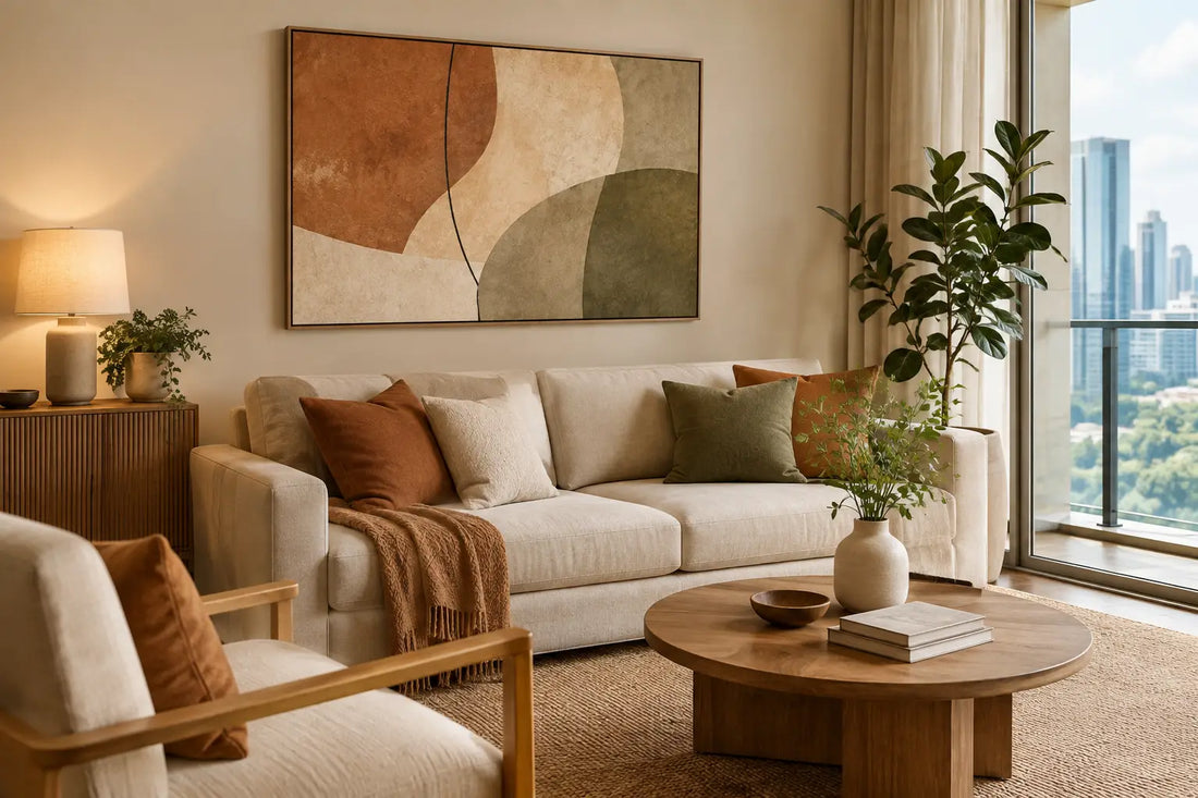 Earth Tone Art Trends That Warm Modern Homes
